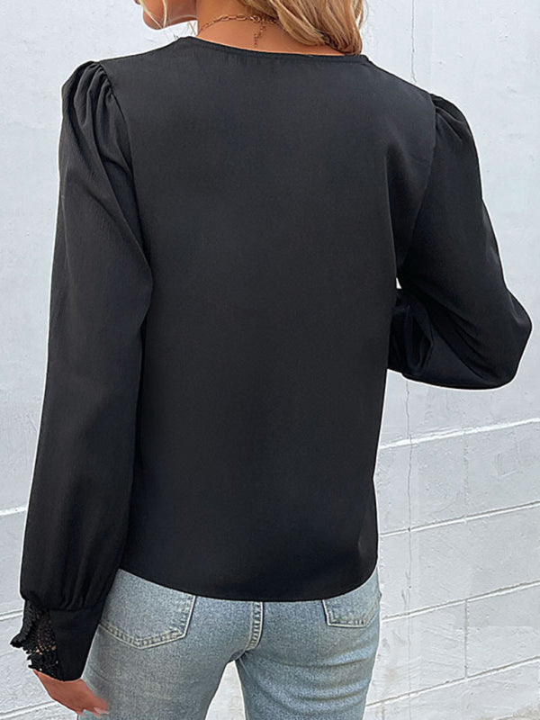 Black Long Sleeve Blouse