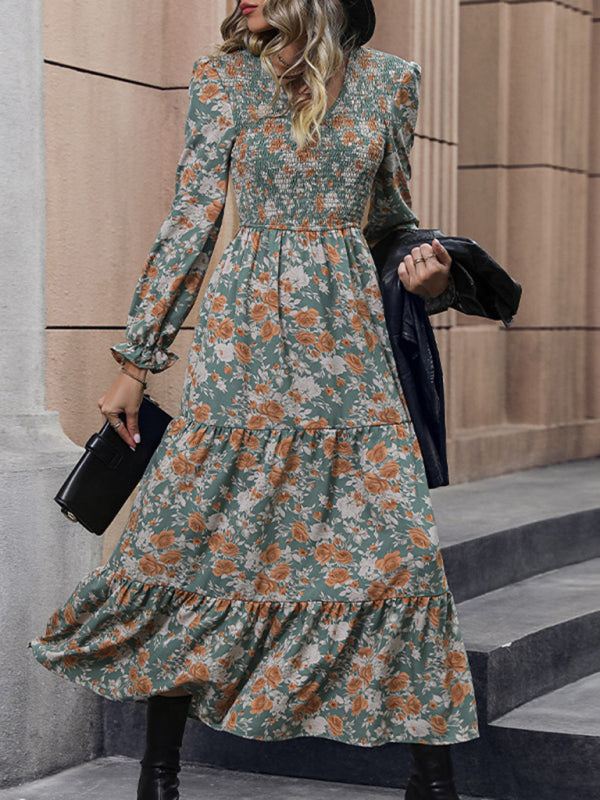 Long Floral Dress