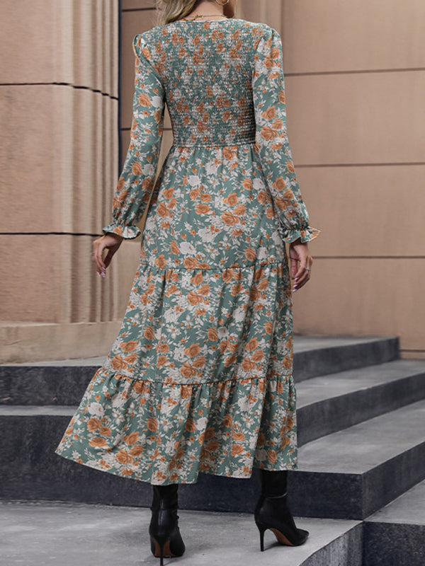Long Floral Dress