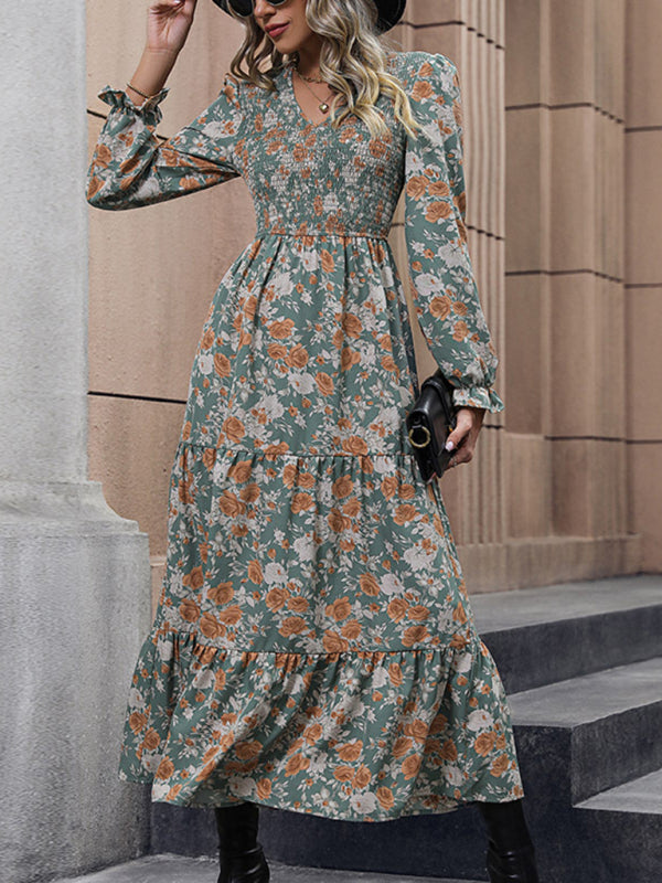 Long Floral Dress