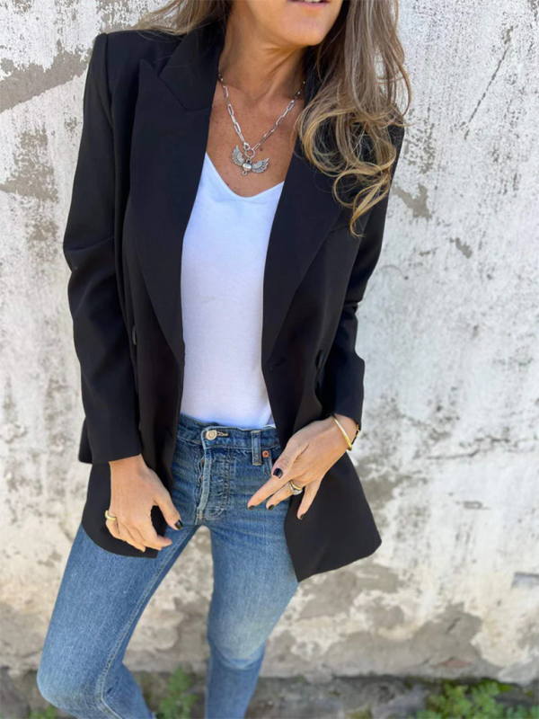 Solid Colour Blazer