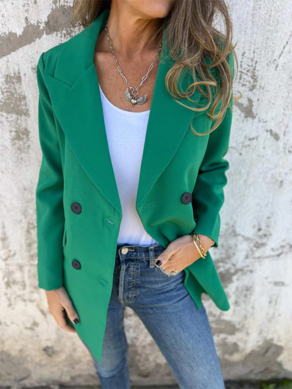 Solid Colour Blazer