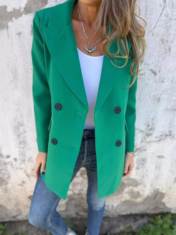 Solid Colour Blazer