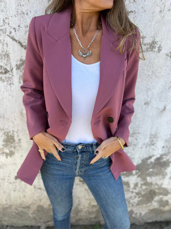 Solid Colour Blazer