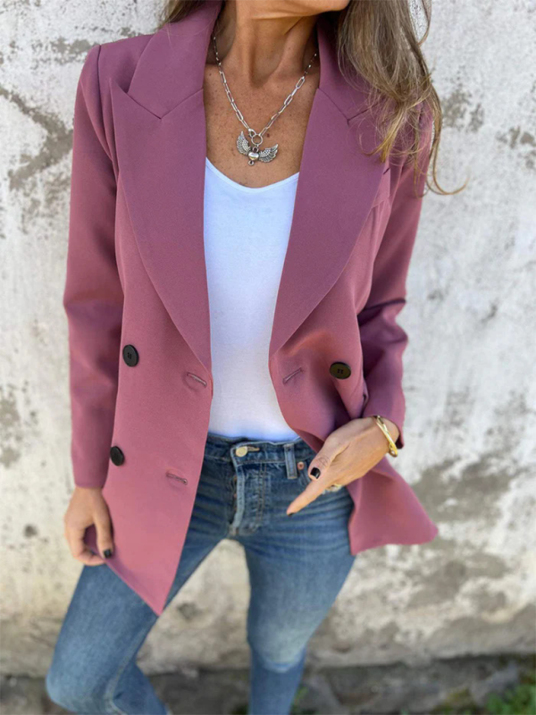Solid Colour Blazer