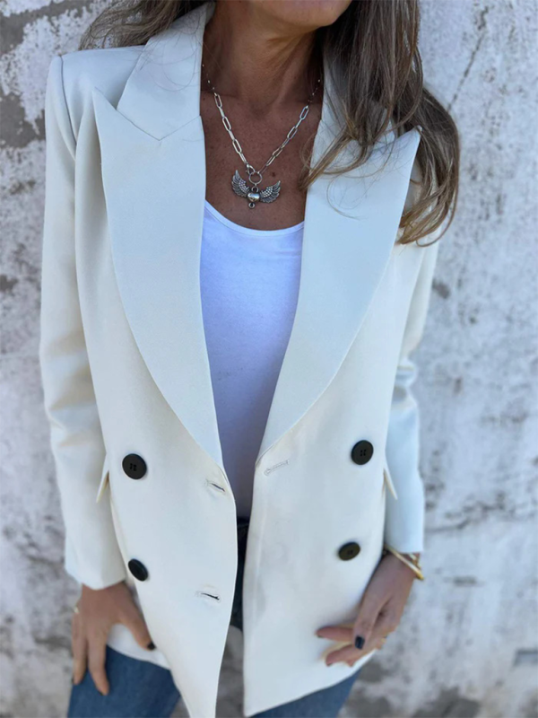 Solid Colour Blazer