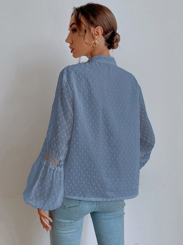 Chiffon Lace Blouse