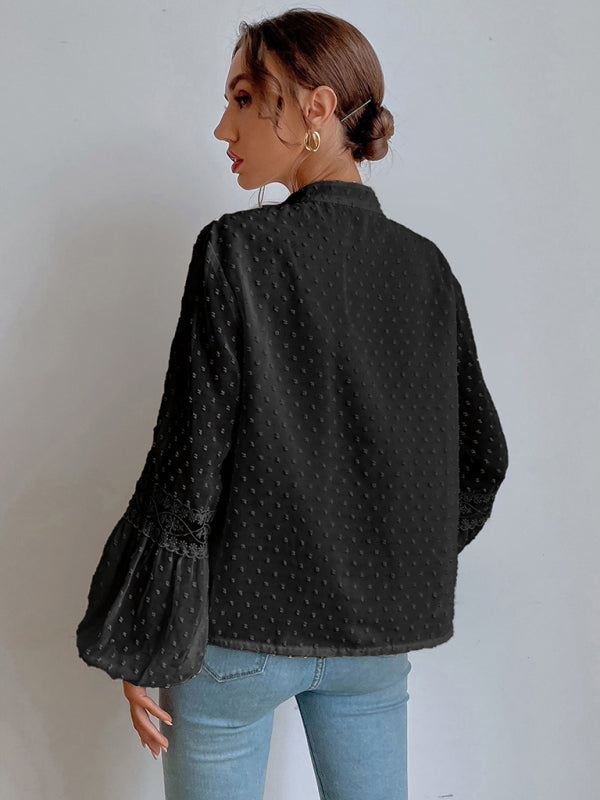 Chiffon Lace Blouse