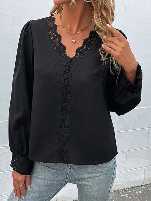 Black Long Sleeve Blouse