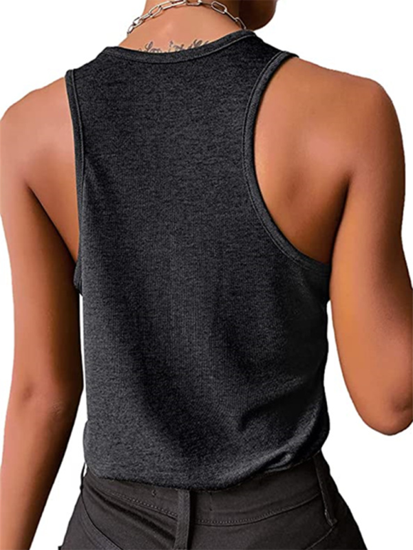 Solid Colour Tank Top