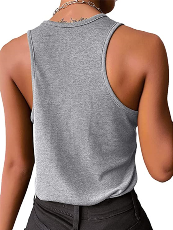 Solid Colour Tank Top