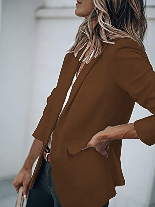 Solid Colour Blazer