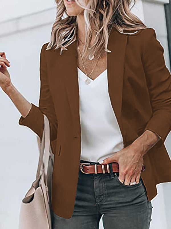 Solid Colour Blazer