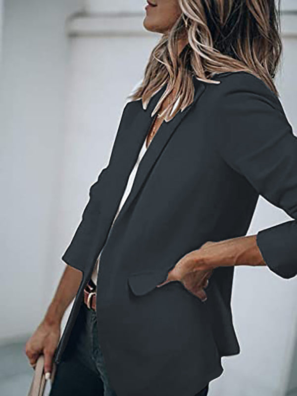 Solid Colour Blazer