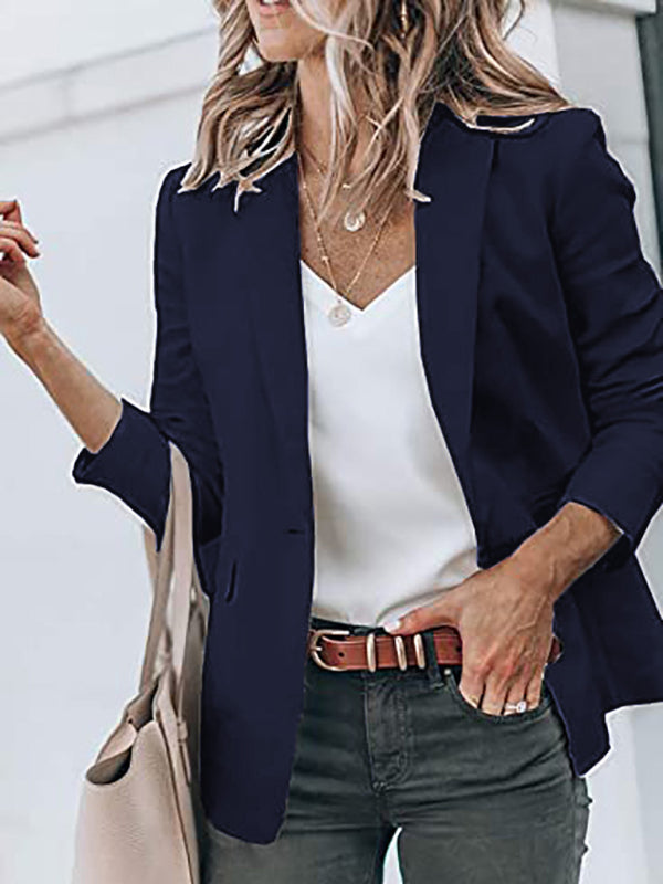 Solid Colour Blazer