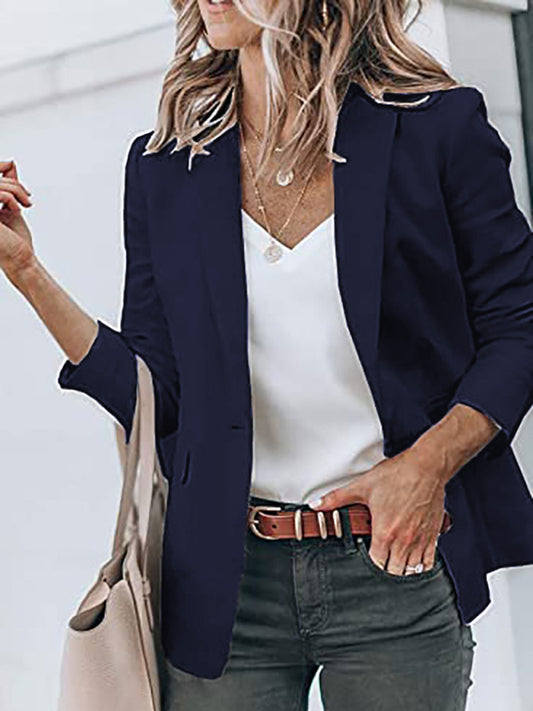 Solid Colour Blazer