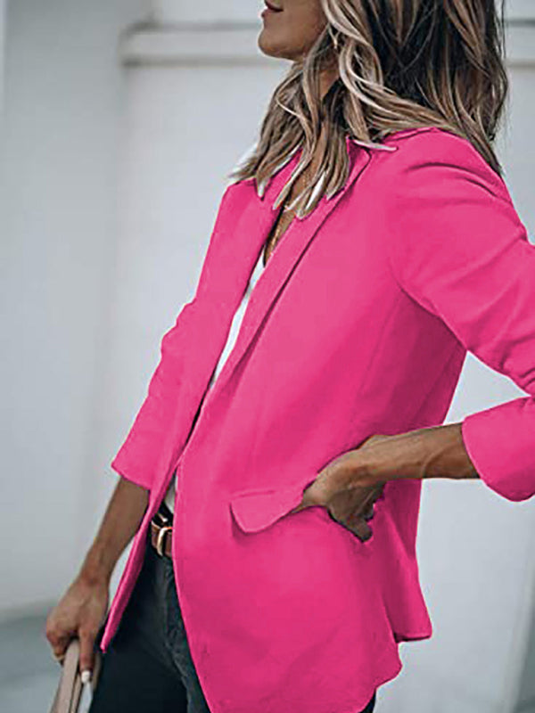 Solid Colour Blazer