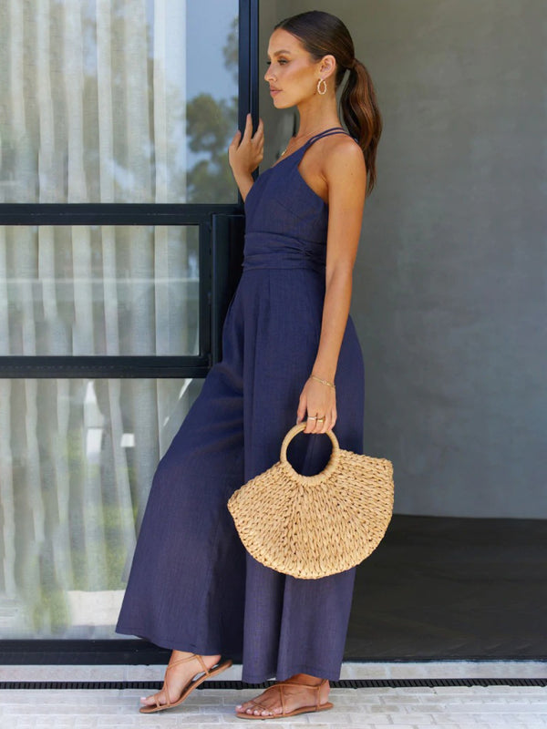One Shoulder Playsuit
