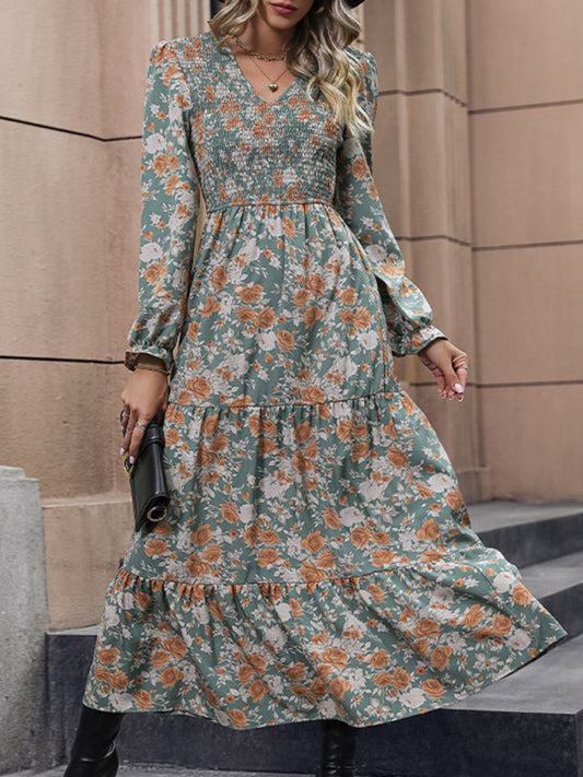 Long Floral Dress