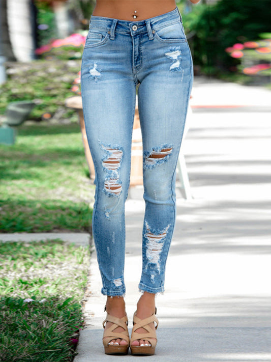 Slim Ripped Jeans